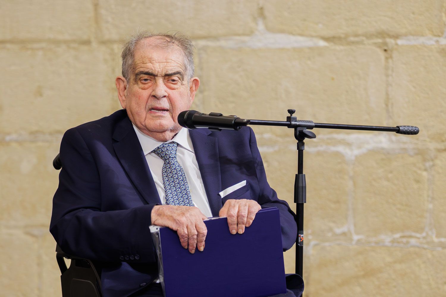 Jerónimo Roldán, el día que fue distinguido como Hijo Predilecto de Jerez.