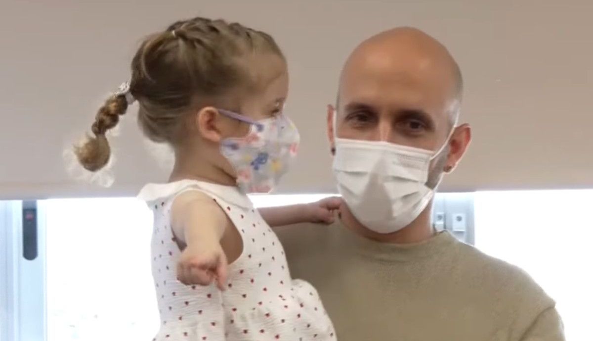 Lucía niña trasplantada