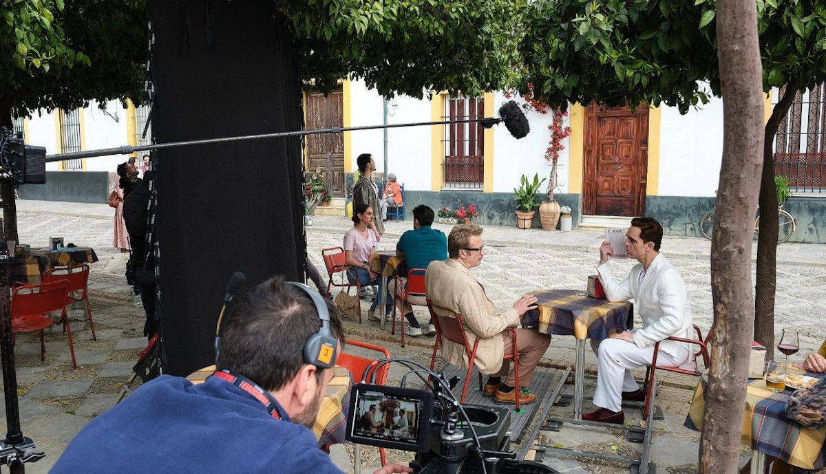 Rodaje de 'Berlín' en Sevilla