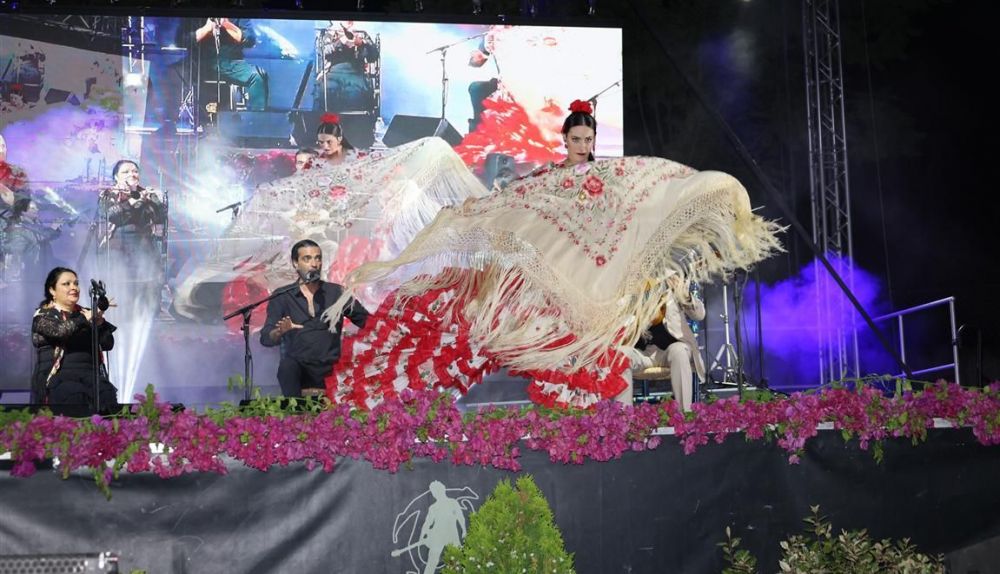 Actuaciones flamencas en Paterna de Rivera.