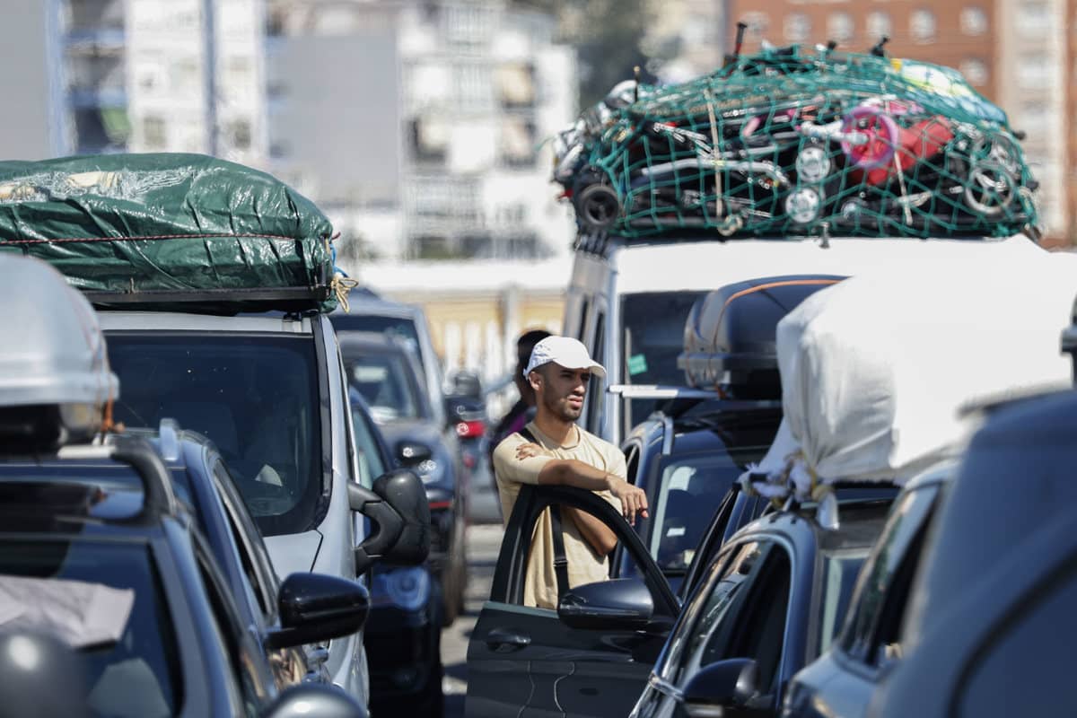 La Operación Paso del Estrecho en Algeciras.