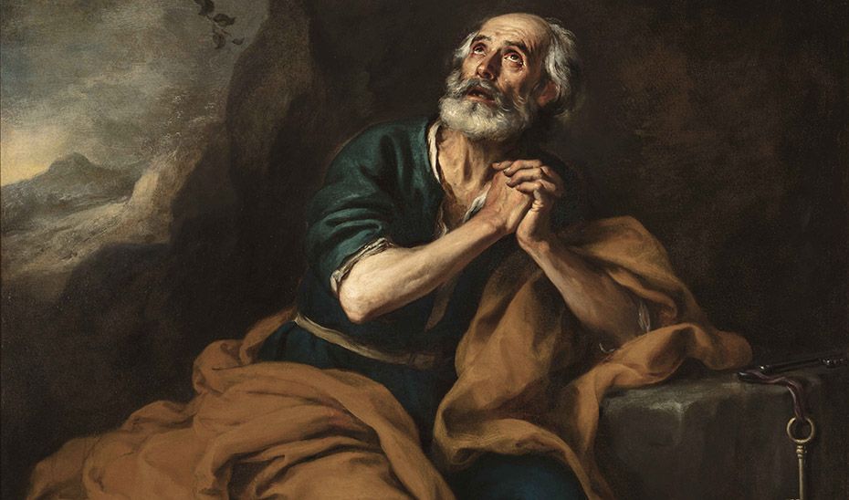 San Pedro Penitente de los Venerables, de Murillo.