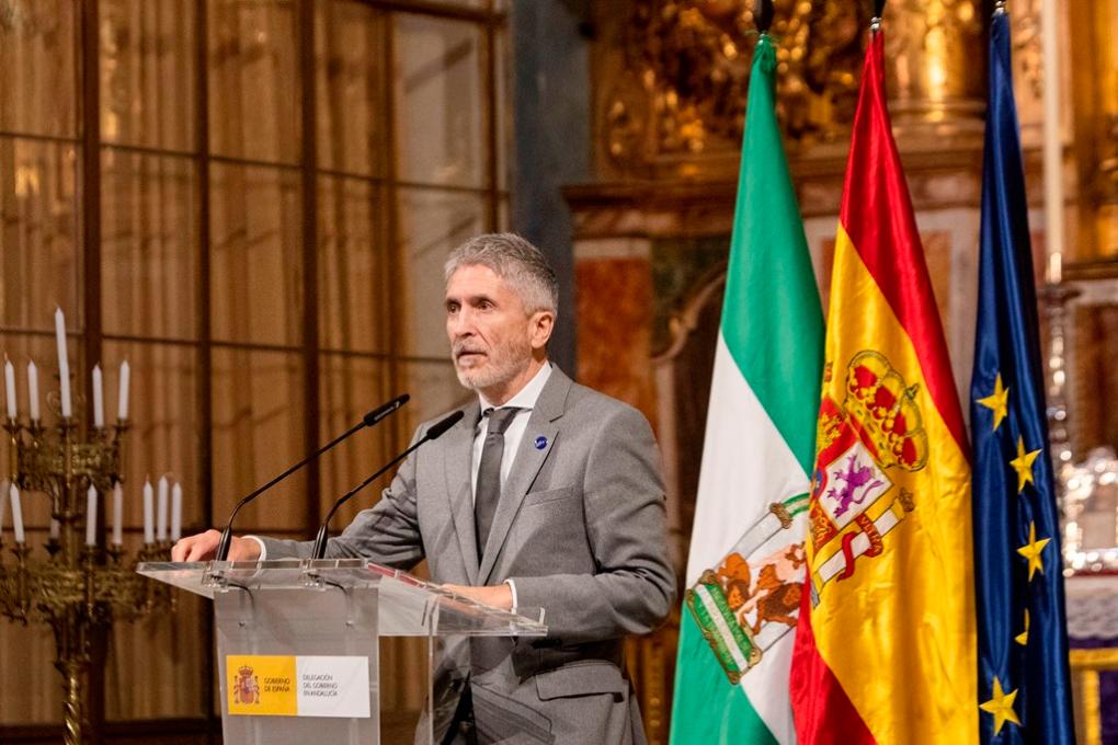 El ministro del Interior, en un acto en Cádiz. El ministro del Interior, en un acto en Cádiz.