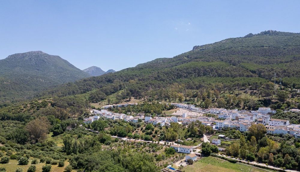 Vista general de Grazalema. 