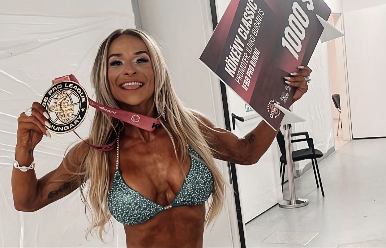 Lorena Blanco, fisioculturista.