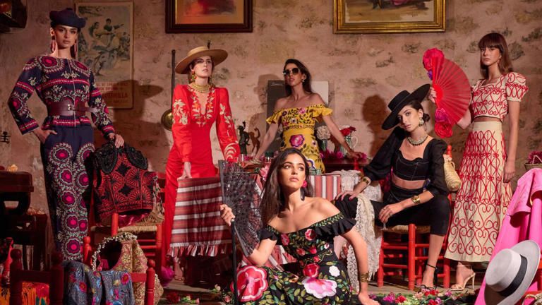 Familia Domecq, en la campaña publicitaria de 'Tablao'