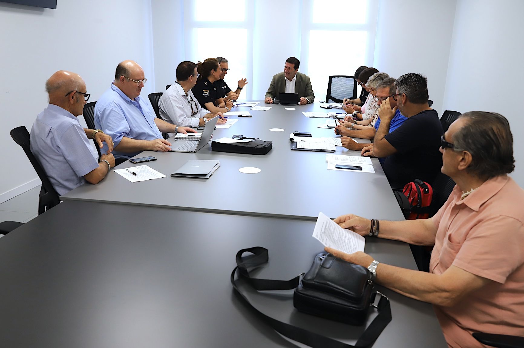 Reunión de la Mesa Técnica de Seguridad.