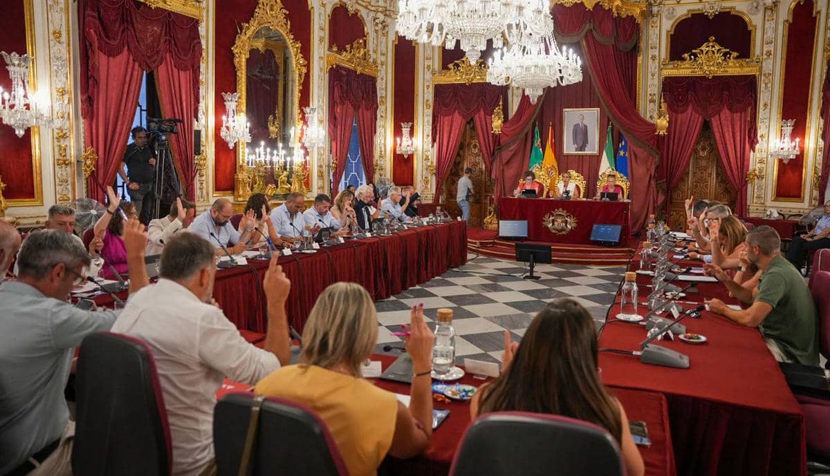 El pleno de Diputación, en una imagen reciente.