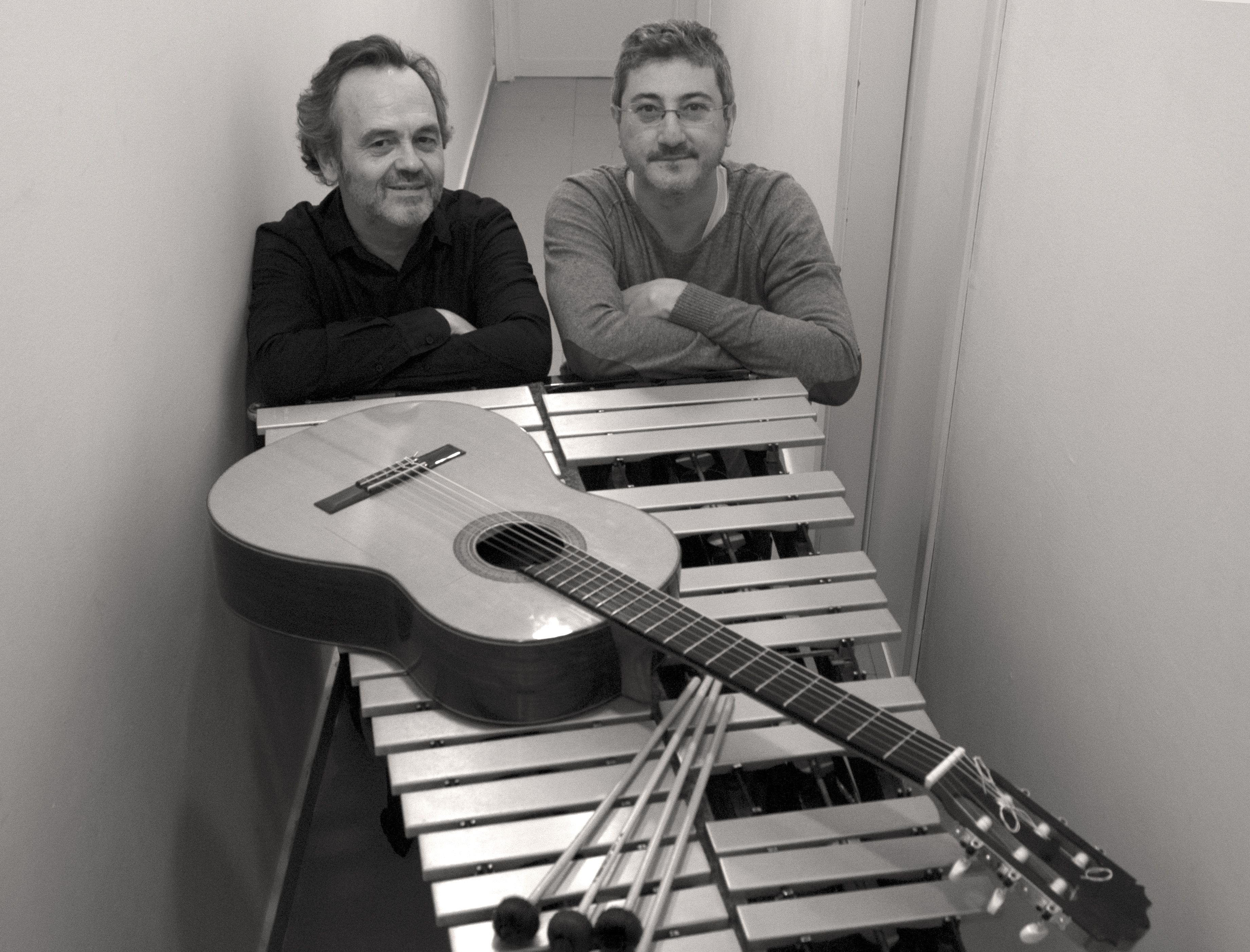 El dúo formado por Luis Balaguer y Antonio Corrales. 