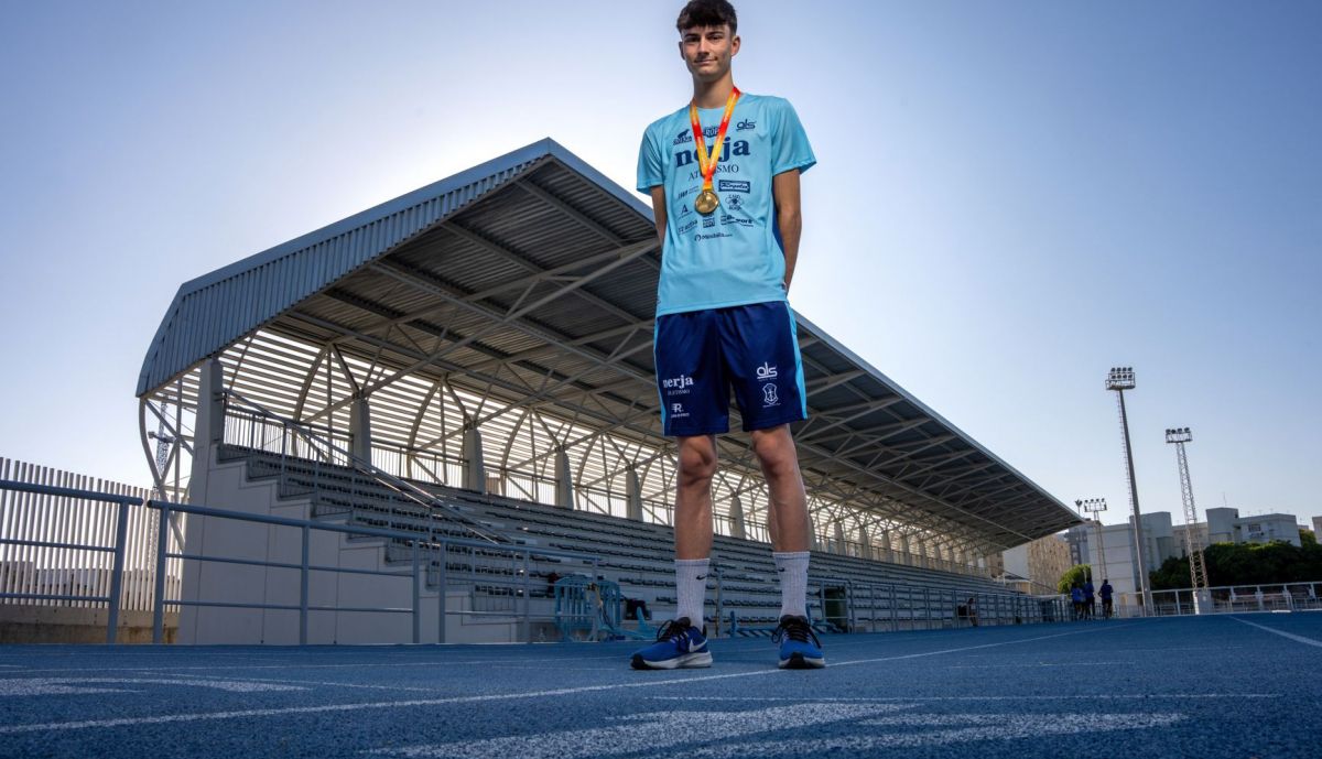 CAMPEON DE SALTO DE ALTURA Leandro Andría