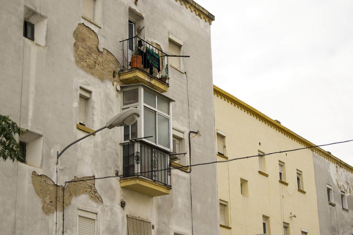 Fachada de un edificio de La Constancia, en una imagen de archivo.