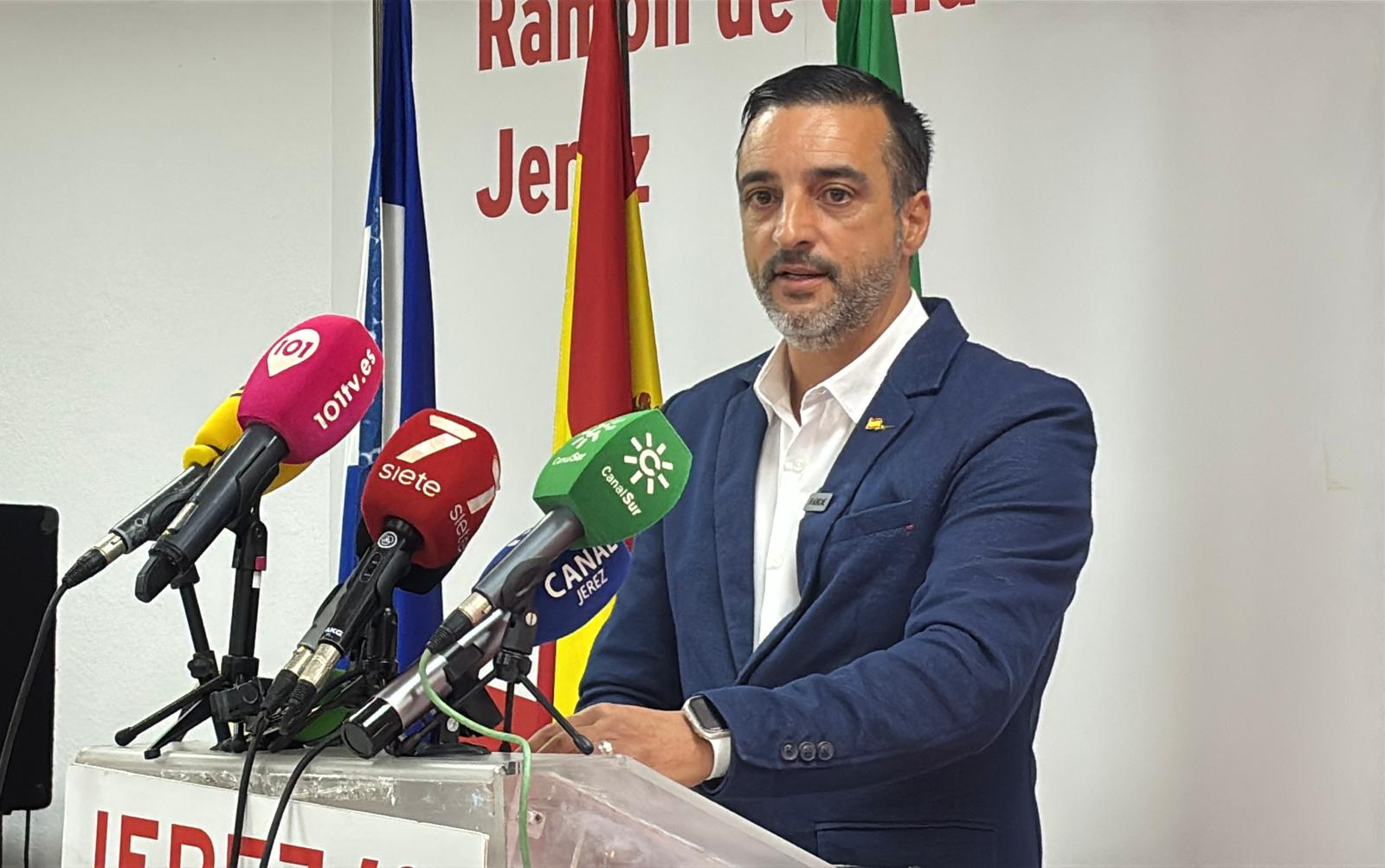 José Antonio Díaz, portavoz del PSOE.