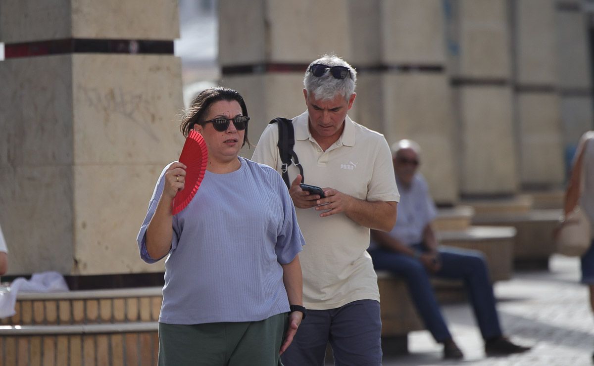 El calor sofocante se nota en la provincia de Cádiz.