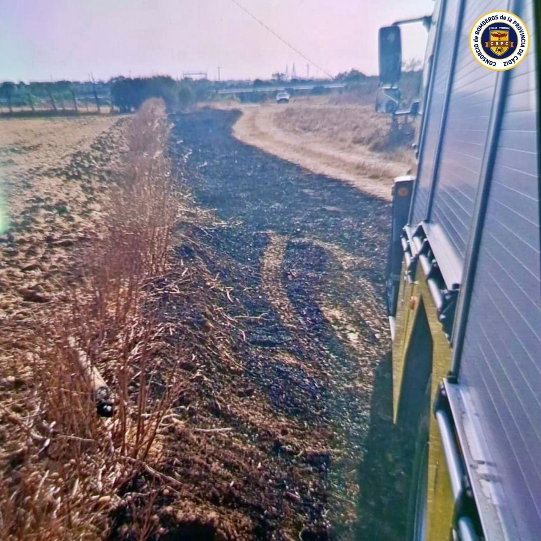 El incendio detrás del Gran Hotel Ciudad del Sur.