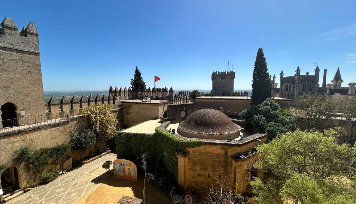 Así es el interior de la fortaleza.
