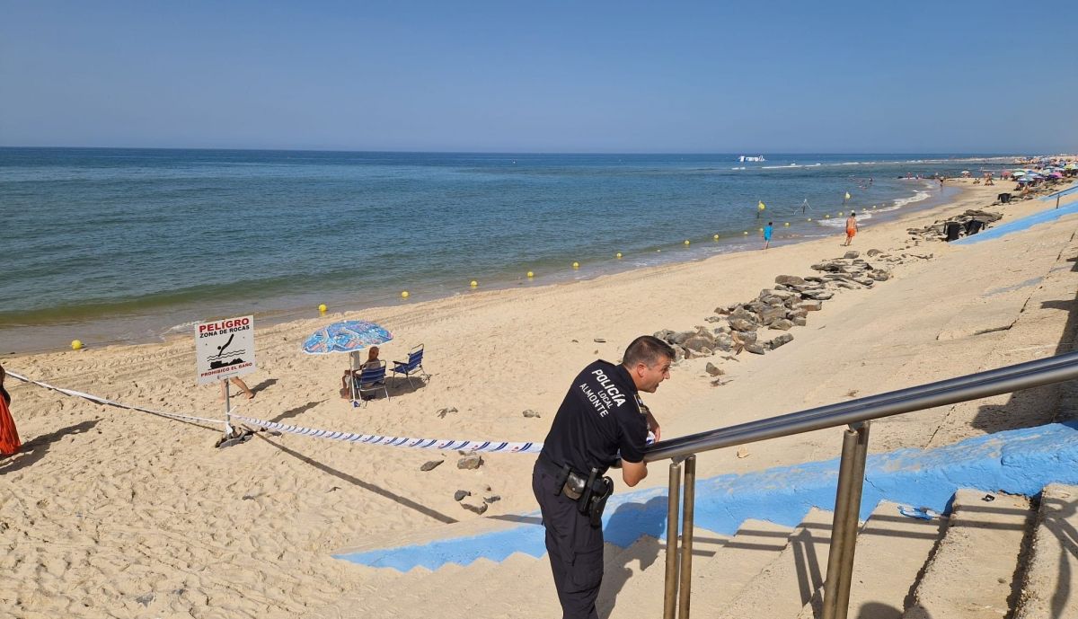 Activada la bandera roja en la playa