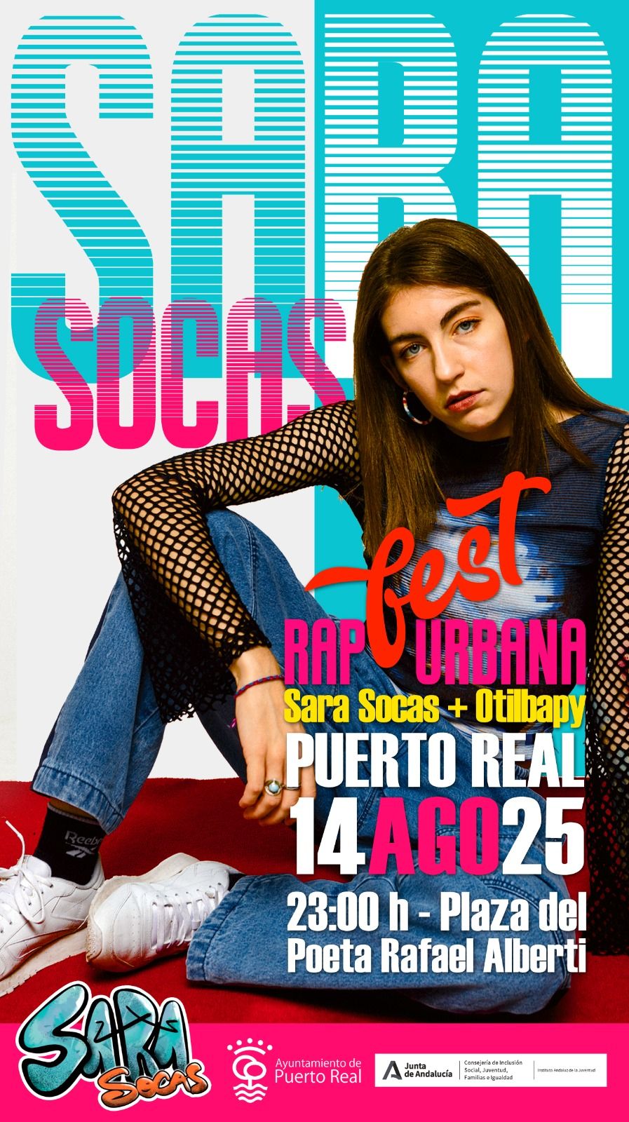 Cartel del concierto de Sara Socas