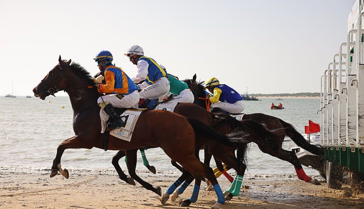 Salida de una de las carreras del primer ciclo. 