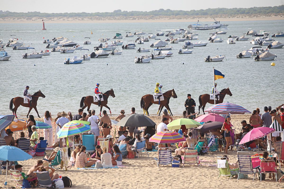Una imagen de las Carreras de Caballos de Sanlúcar.