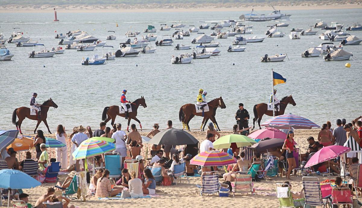 Una imagen de las Carreras de Caballos de Sanlúcar.