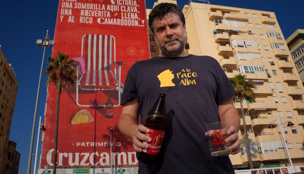 Pepe Baena Mural Cruzcampo foto Reyna  658