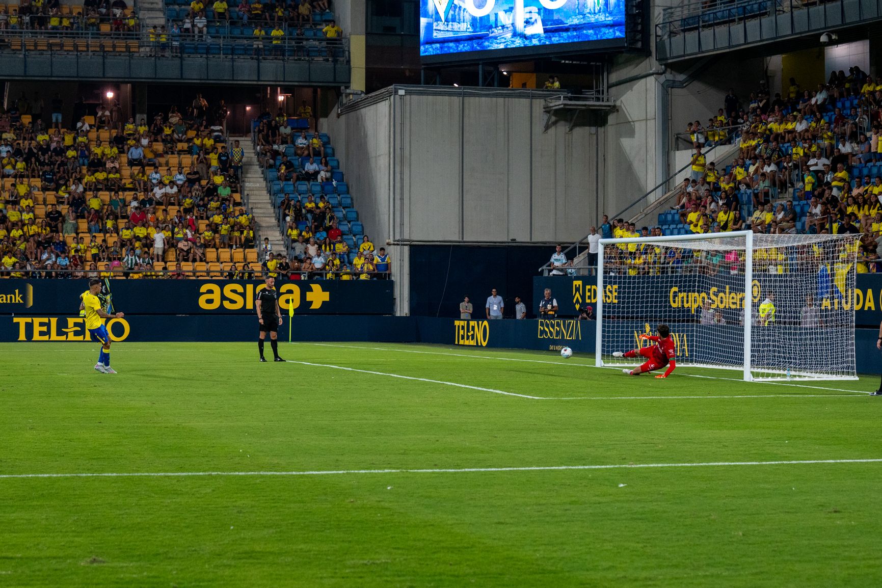 Tanda de penaltis en el Trofeo Carranza.