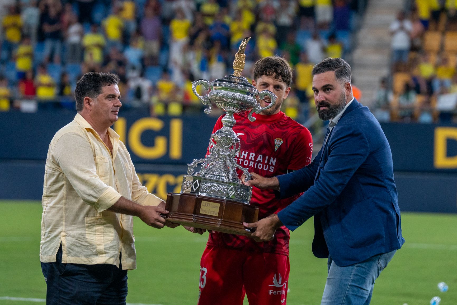 Entrega del Trofeo Carranza.