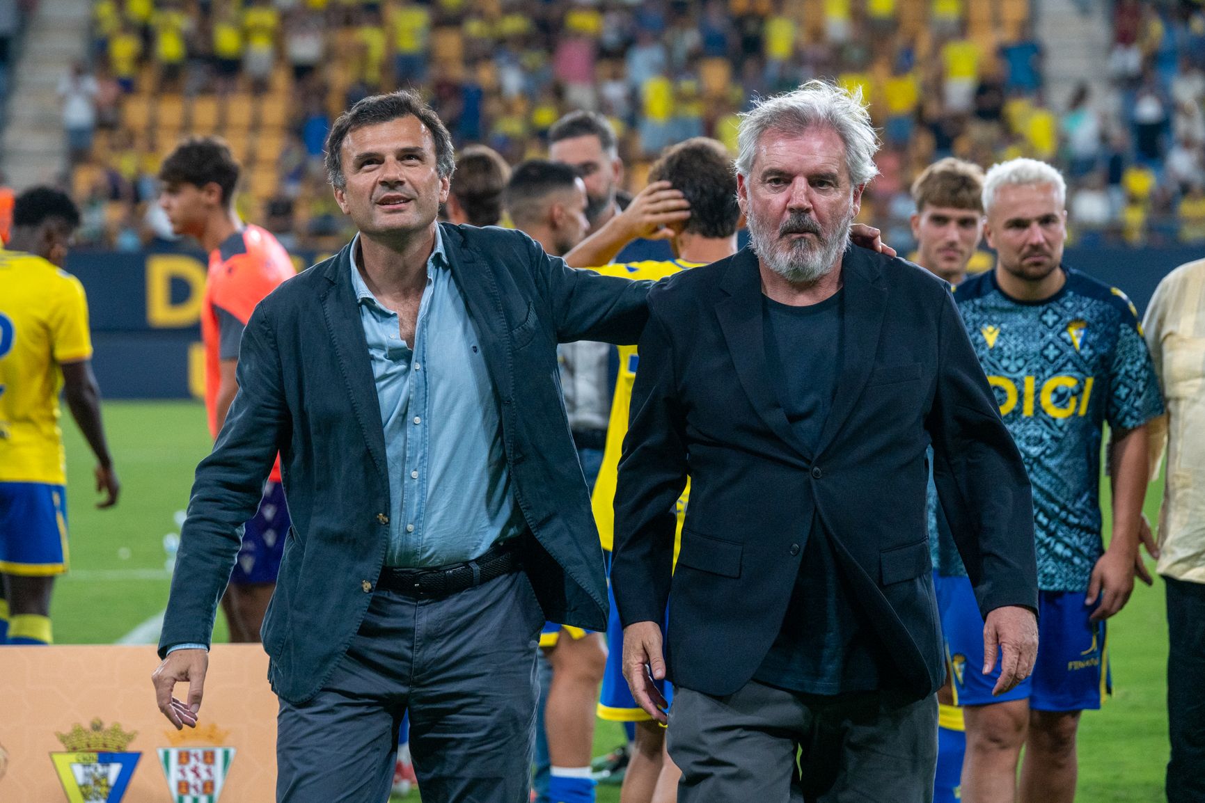 Complicidad entre el alcalde de Cádiz y el presidente del Cádiz CF.