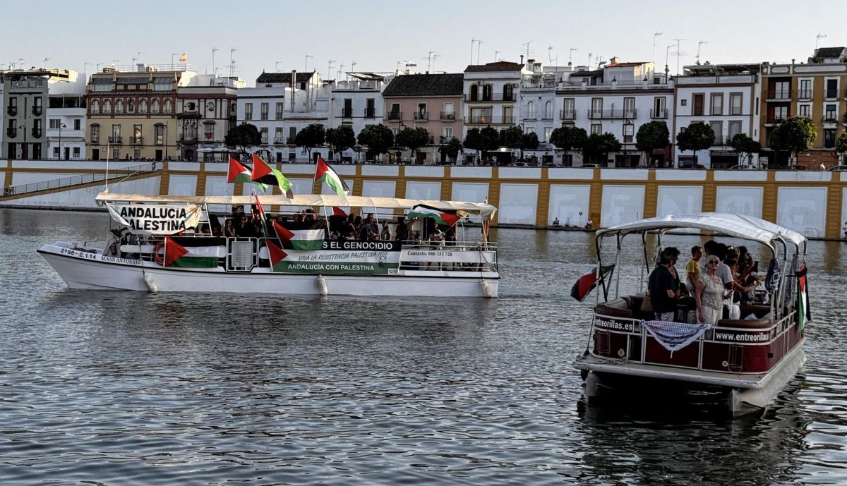 flotilla palestina guadalquivir sevilla 2