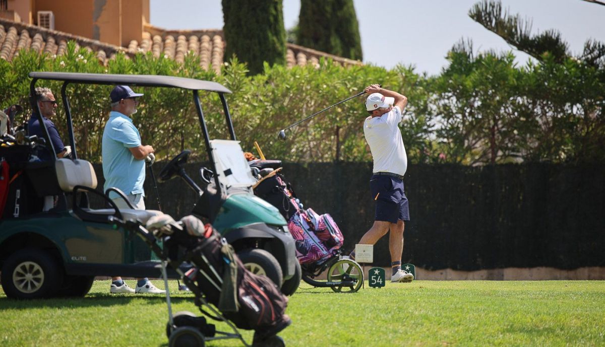 Un momento del torneo en el Real Club de Golf Iberostar Novo Sancti Petri.