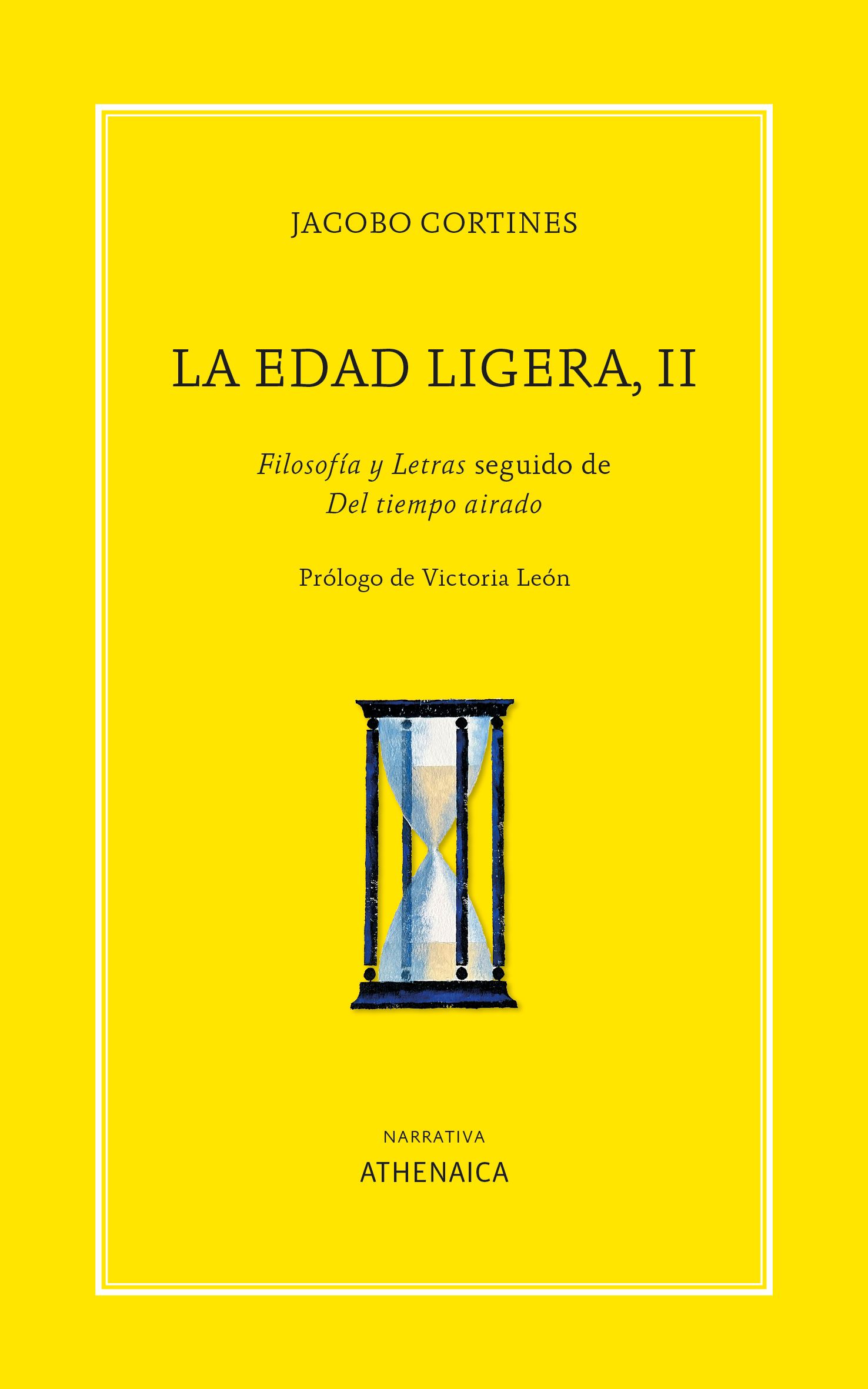 Portada La edad ligera, II