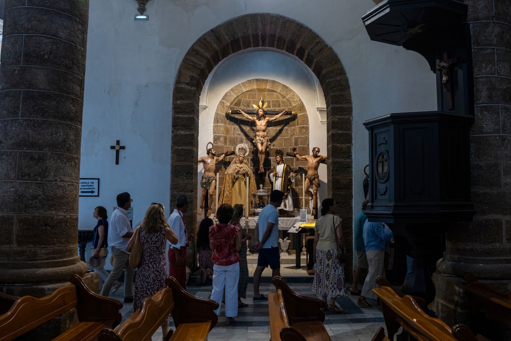 La Capilla del Perdón en Cádiz.