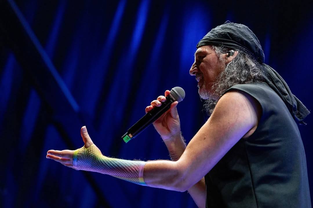 Dioni, en un concierto este año. Dioni, en un concierto este año.