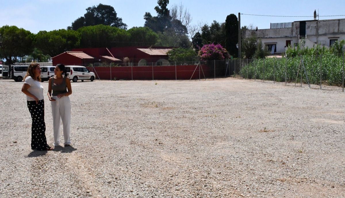 Así es el nuevo aparcamiento de San Roque.