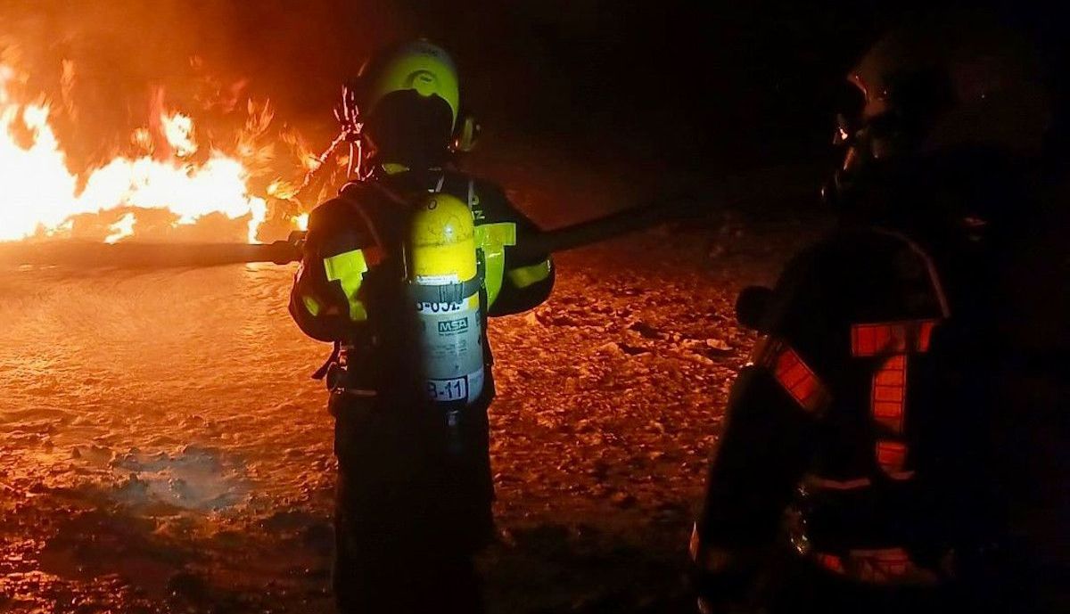 Así ha sido la extinción del incendio en Los Toruños