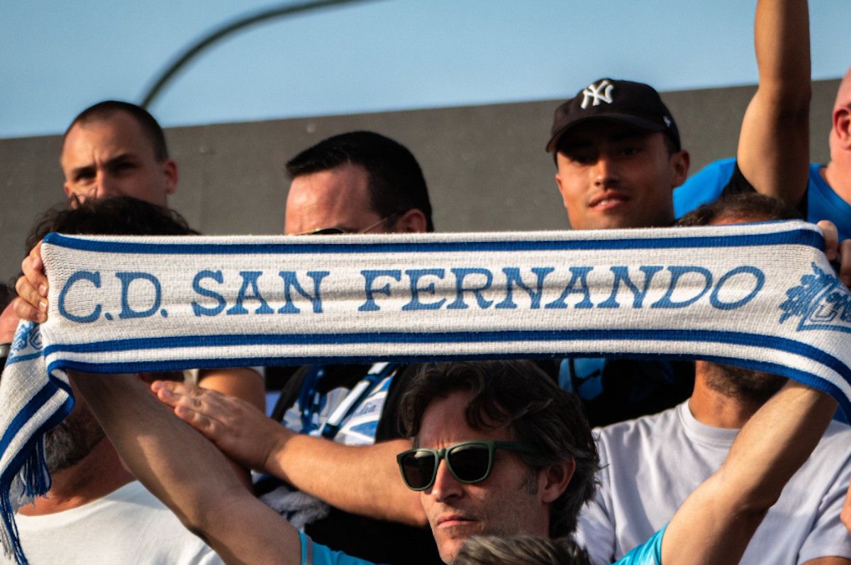 Afición del CD San Fernando 1940.