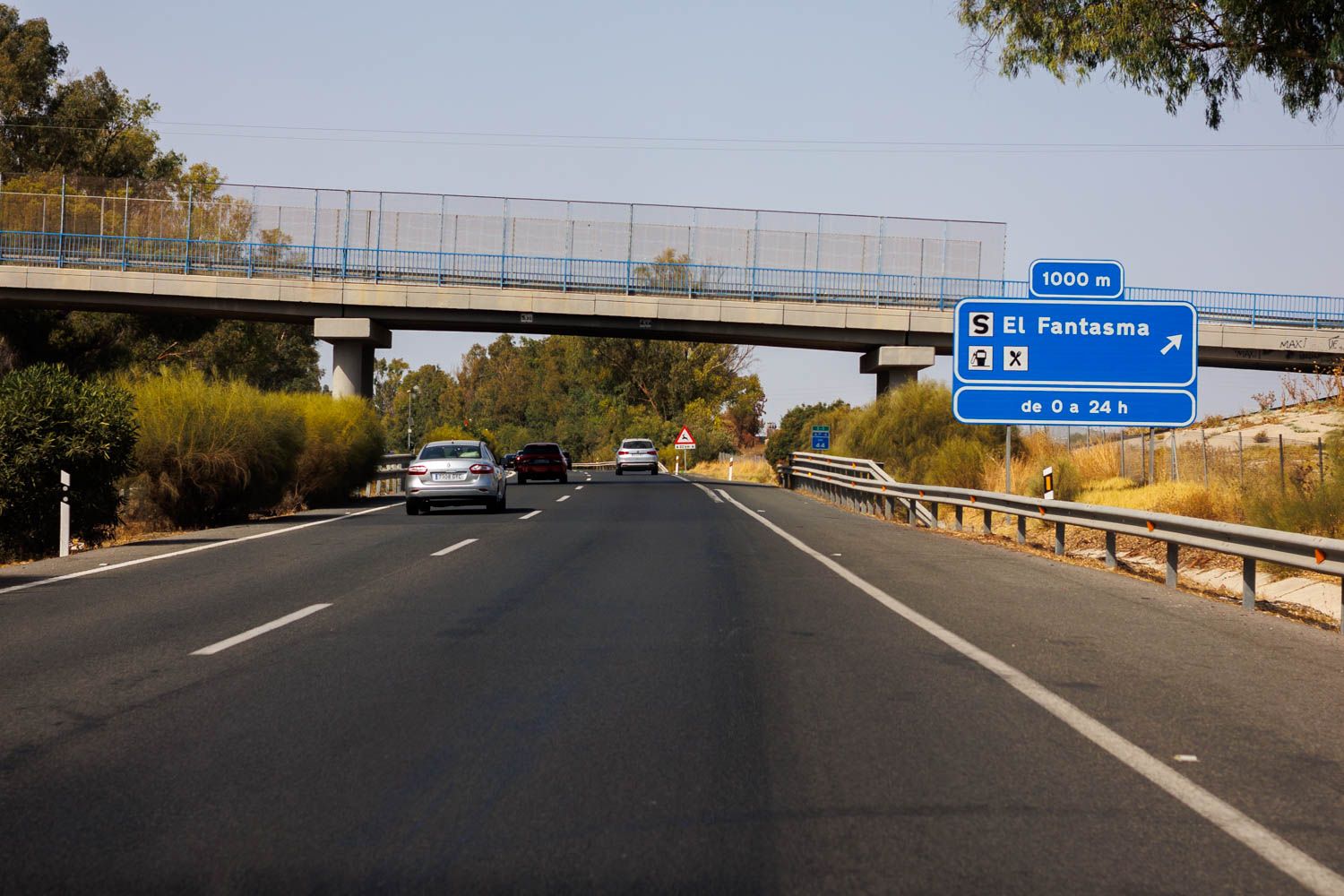 La autopista AP-4 Sevilla-Jerez, este verano. La autopista AP-4 Sevilla-Jerez, este verano.
