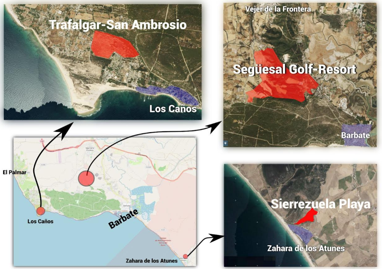Macrourbanizaciones en Barbate.