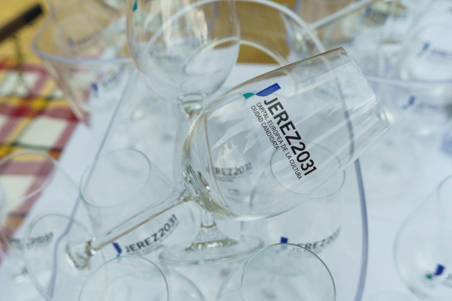 Catavinos de la candidatura de la Capitalidad Europea.