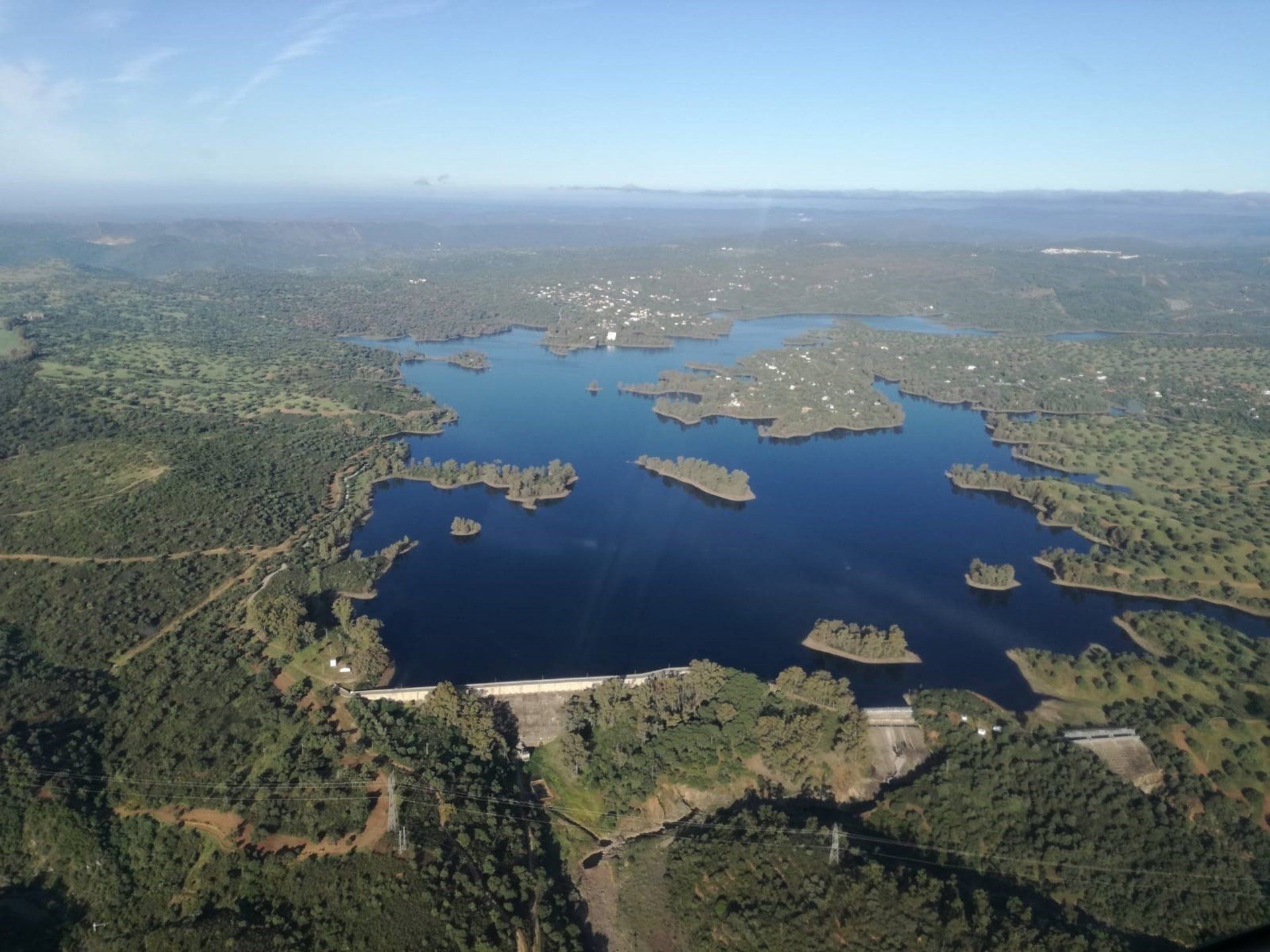 Imagen de Los Lagos del Serrano, donde ha aparecido un hombre ahogado.