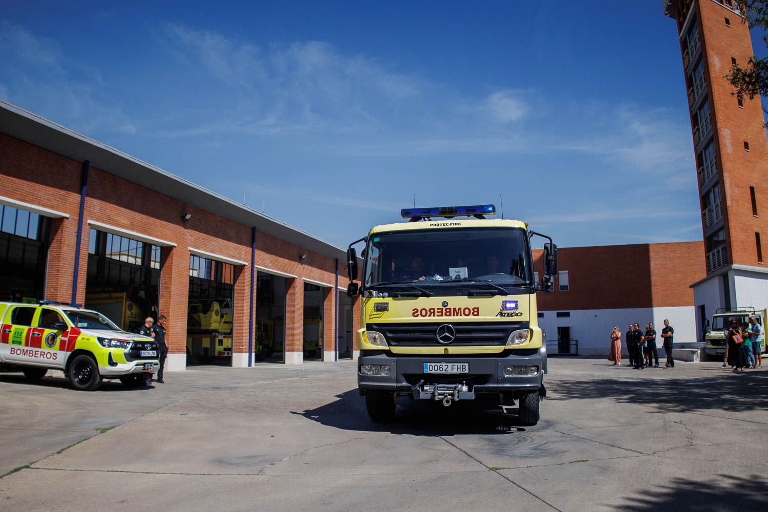 Parque de bomberos de Jerez del Consorcio de Bomberos de la Provincia de Cádiz.