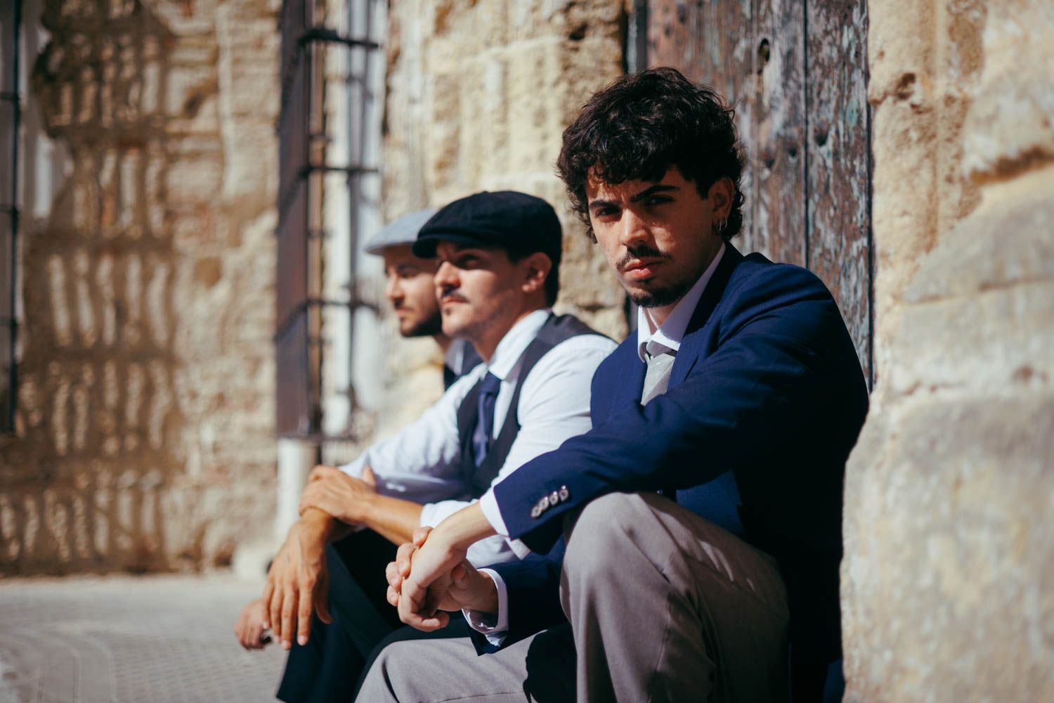 Los chicos de 'Sherry blinders'.