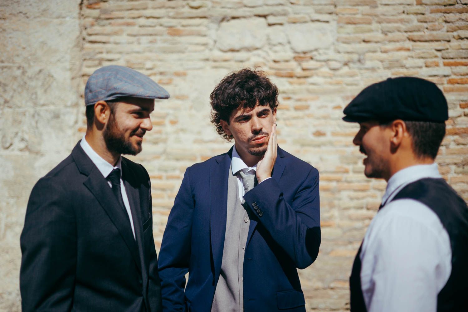 Los chicos de 'Sherry blinders'.