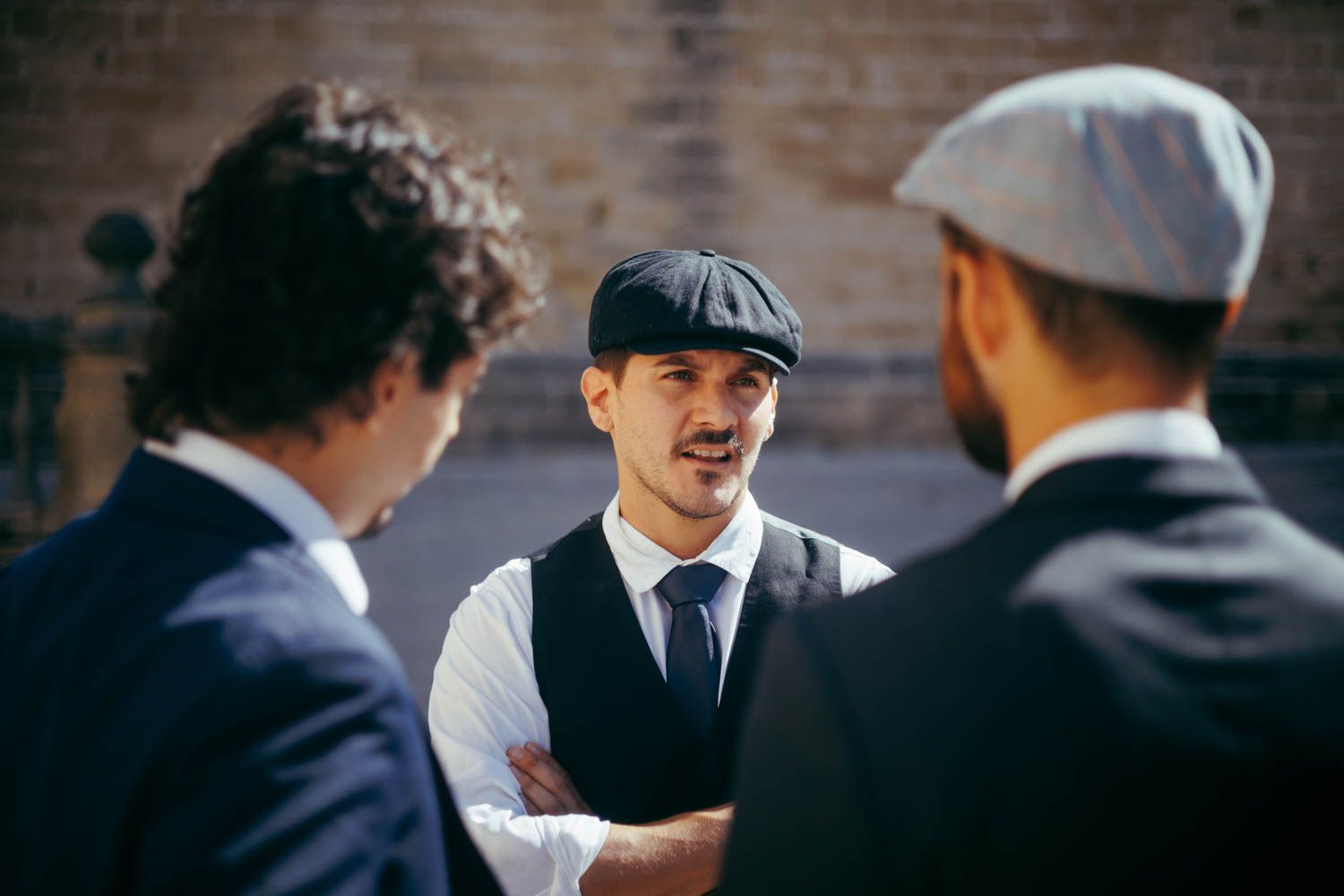 La parodia jerezana, 'Sherry blinders'.