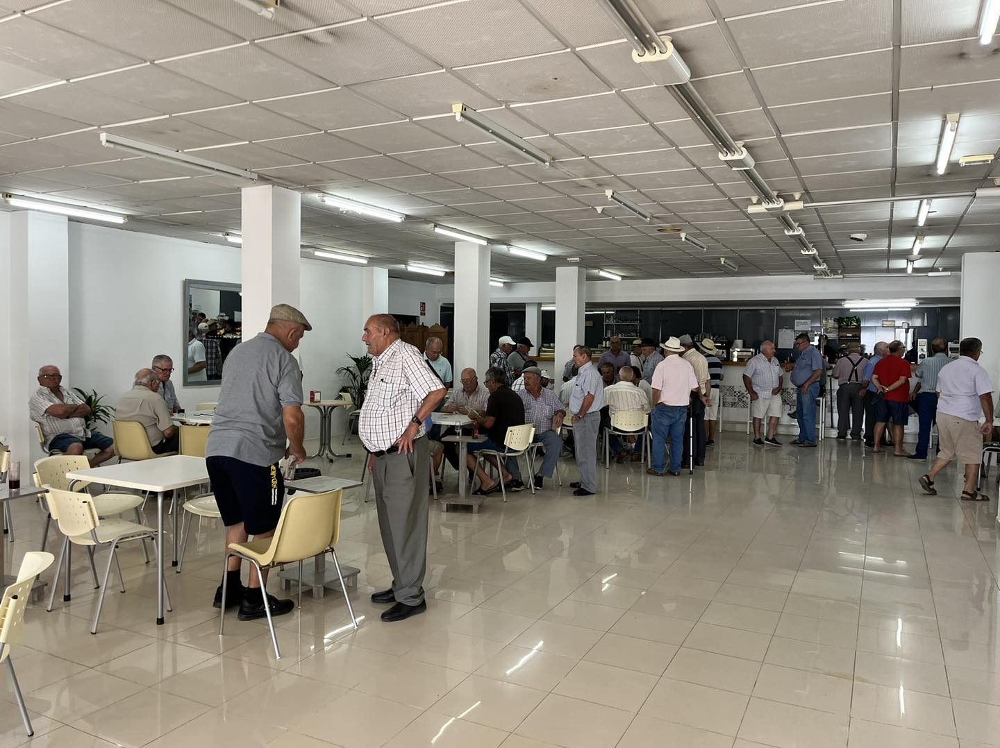 Interior del centro San Miguel de Vejer, en una imagen de archivo.