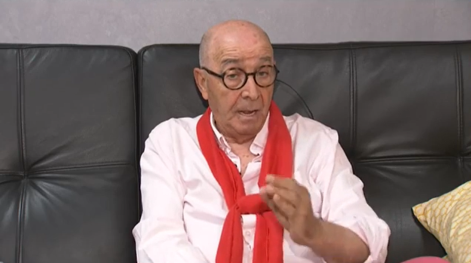 Agustín Jiménez tras comenzar la huelga de hambre.