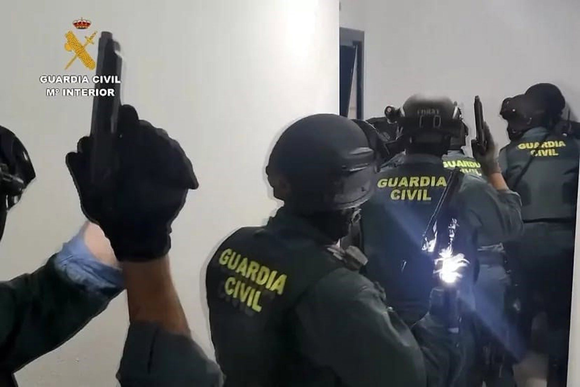 Operación de la Guardia Civil en Lora.