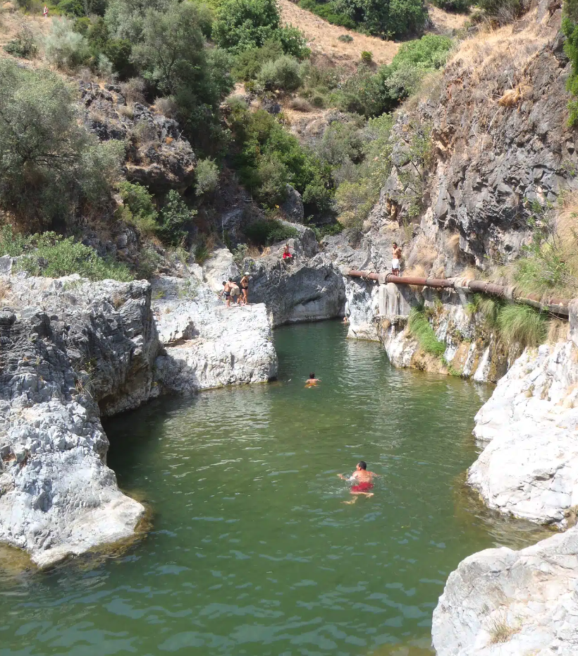 Tramo final de Las Angosturas.