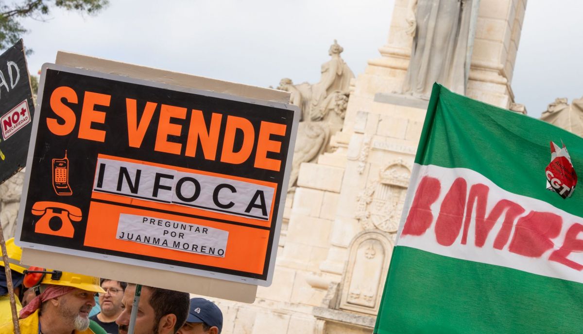 Manifestación INFOCA   CADIZ  7