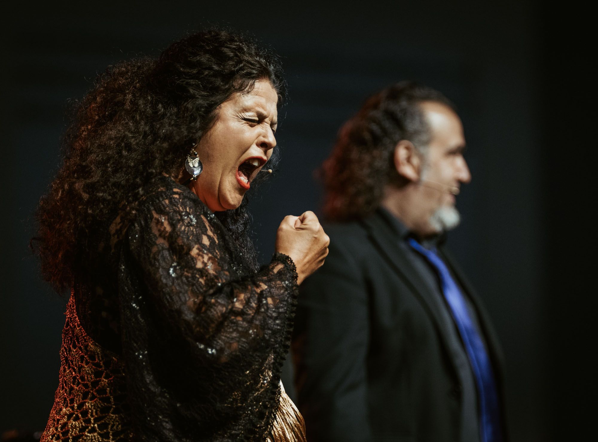 Melchora Ortega y David Lagos